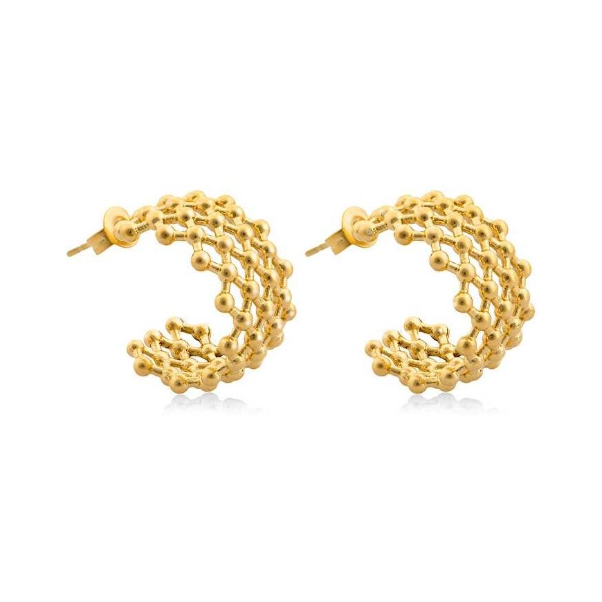 Troli Exclusive gold-plated earrings VAAXF216G