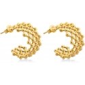 Troli Exclusive gold-plated earrings VAAXF216G Troli Exclusive gold-plated earrings VAAXF216G