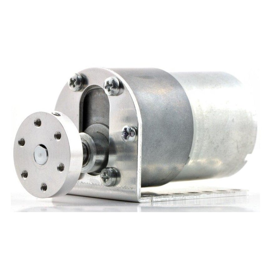 37Dx57L Motor with 131:1 Gearbox 24V 79RPM - Pololu 4686 – 5