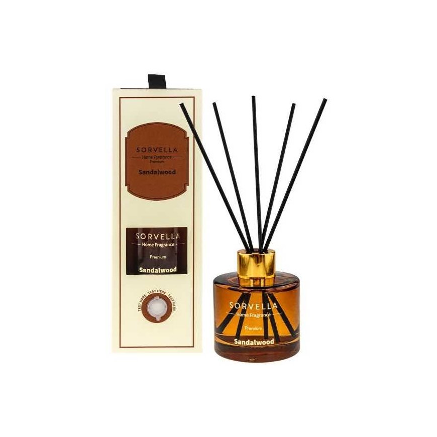 Sorvella hajuvesi SORVELLA PREMIUM SANDALWOOD huoneraikastaja, 120 ml