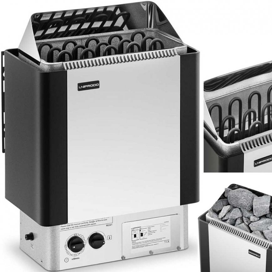 Uniprodo Electric sauna heater with built-in