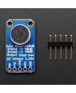 MAX9814 Mikrofonimoduuli vahvistimella - Adafruit