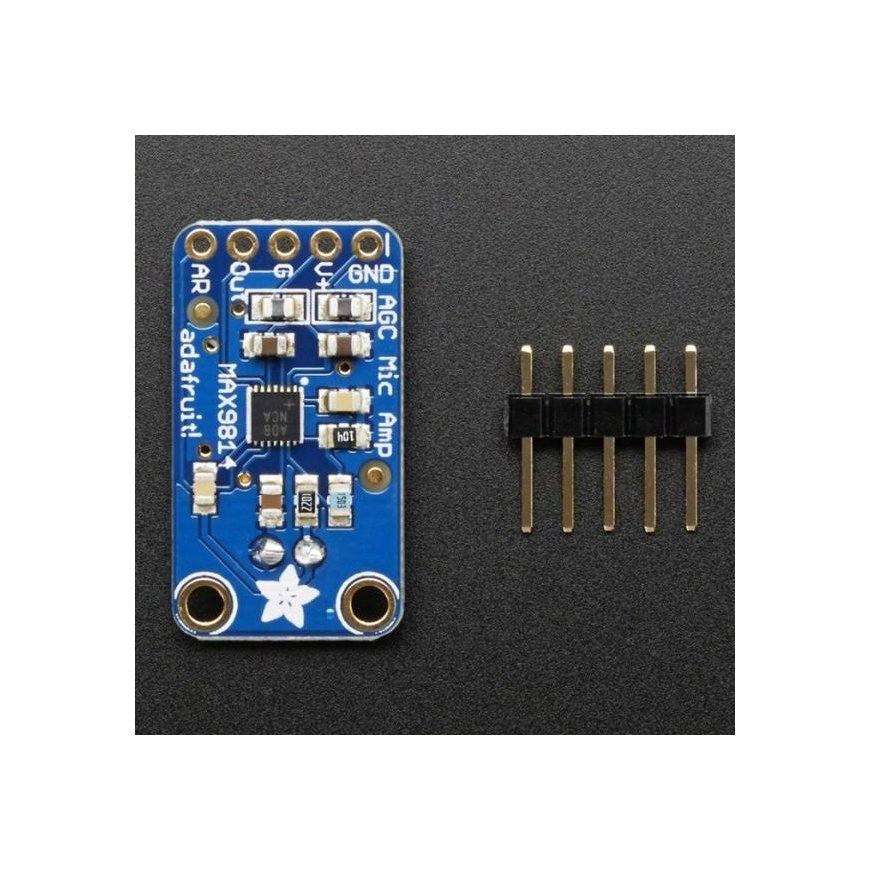 MAX9814 Microphone Module with Amplifier - Adafruit – 2