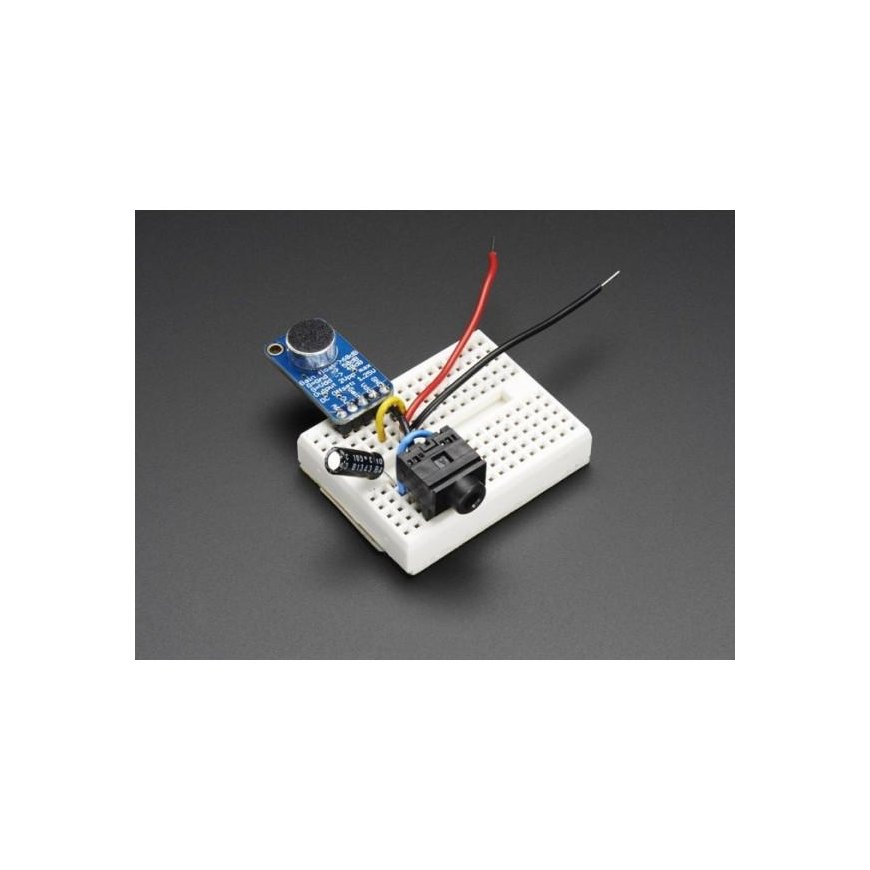 MAX9814 mikrofono modulis su stiprintuvu - Adafruit – 3