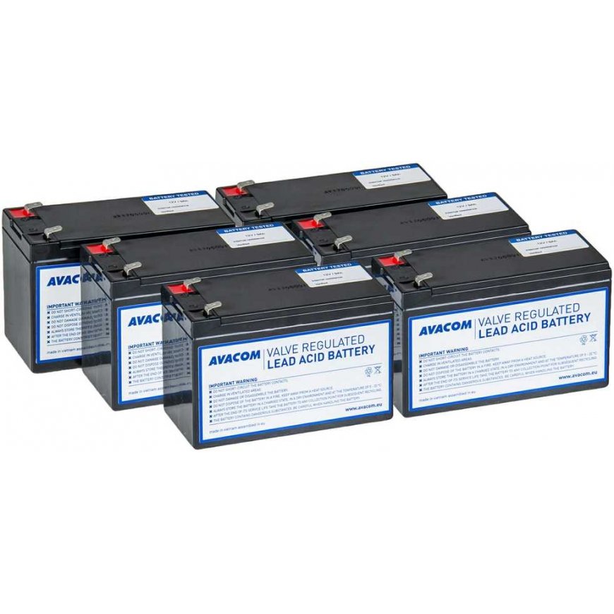 AVACOM AVA-RBP06-12090-KIT - battery for UPS CyberPower, Dell, EATON, Effekta, FSP Fortron, HP, Legrand – 2