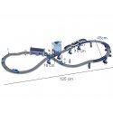Sähköjuna juna poliisiauto 92 elementtiä ~ 300 cm Sähköjuna juna poliisiauto 92 elementtiä ~ 300 cm