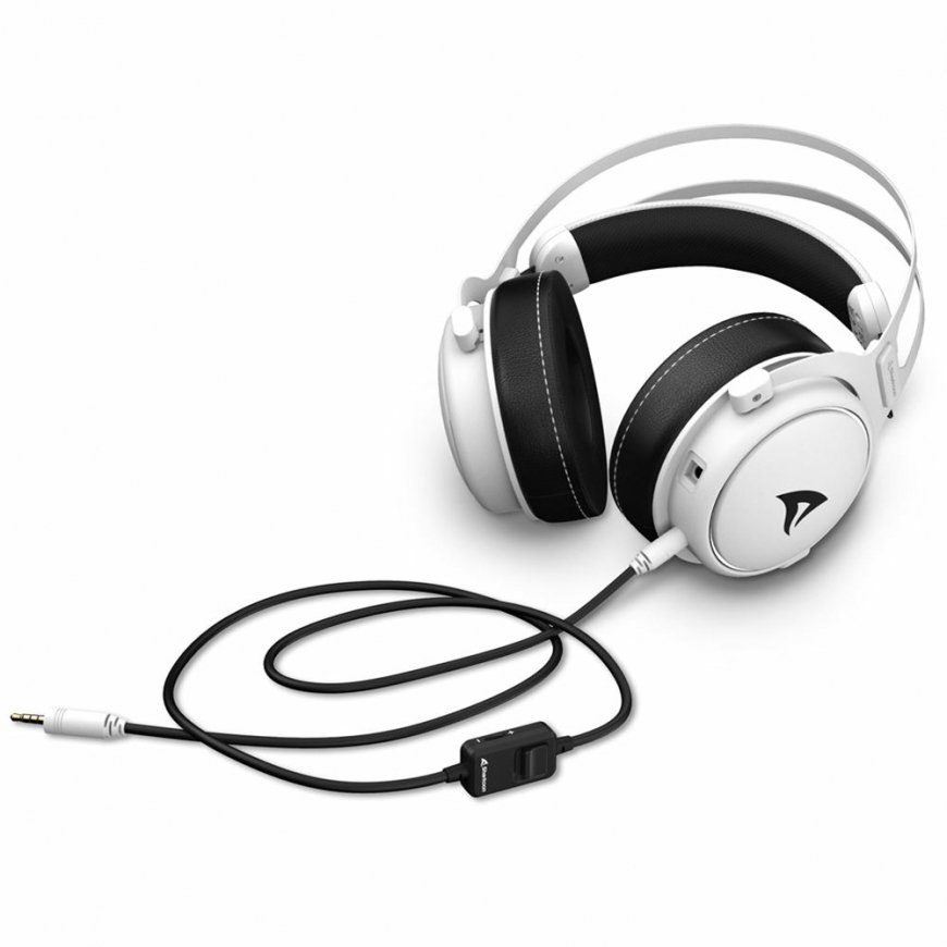 Sharkoon Skiller SGH50 Headset Wired Head-band Gaming Black, White – 5