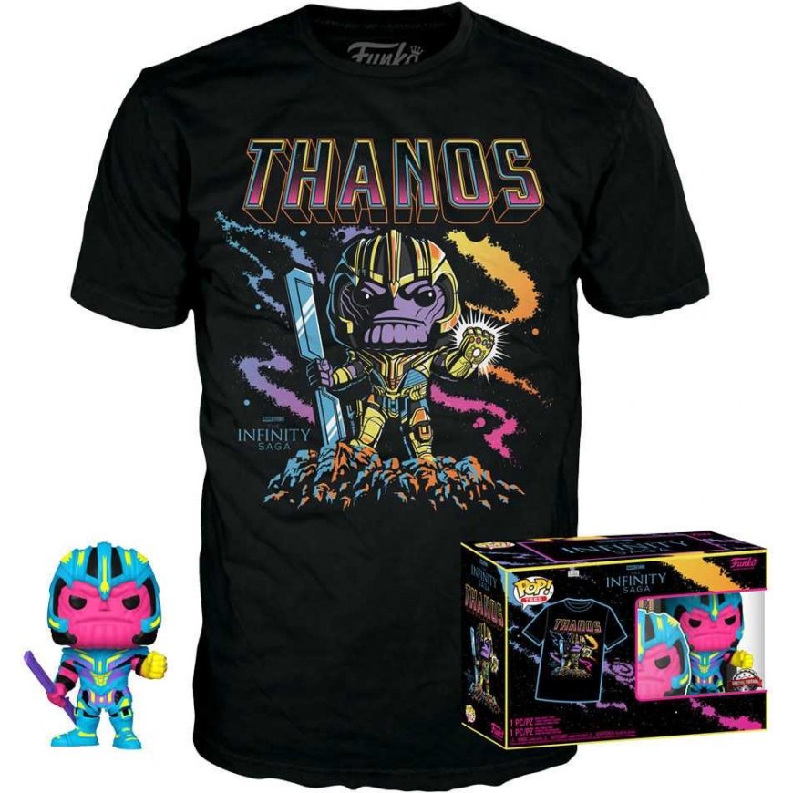 Funko Set figuuri POP & Tee Marvel Infinity Saga Thanos Exclusive