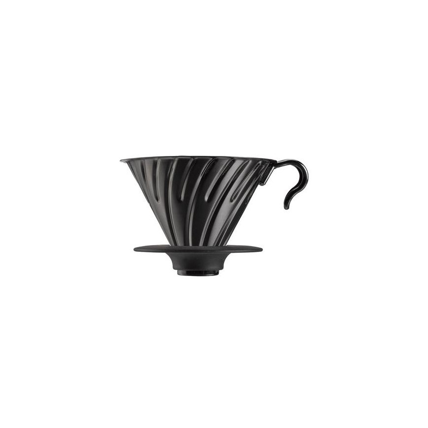 Hario V60-02 Metal dropper with silicone base - Black