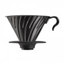 Hario V60-02 Metal dropper with silicone base - Black