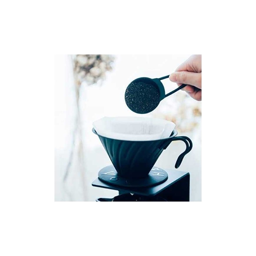 Hario V60-02 Metal dropper with silicone base - Black – 4