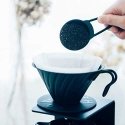 Hario V60-02 Metal dropper with silicone base - Black