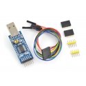 USB-UART converter FTDI FT232RL, USB plug, Waveshare 6170 USB-UART converter FTDI FT232RL, USB plug, Waveshare 6170