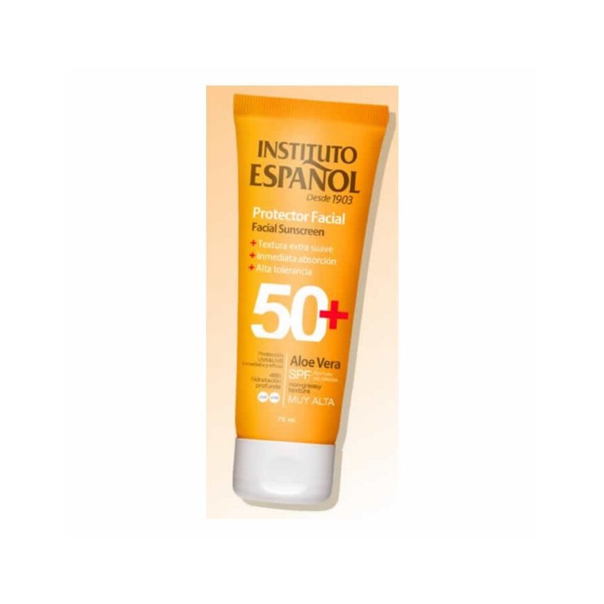 Instituto Español Facial Sunscreen Aloe Vera Spf50 75ml