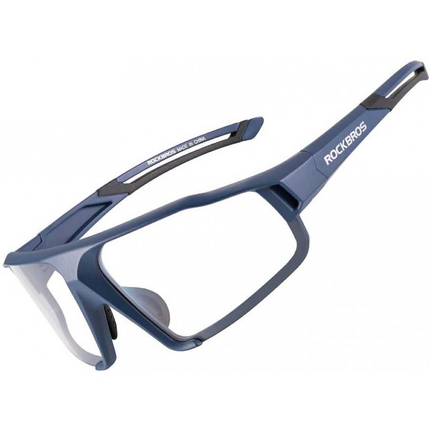 Rockbros Photochromic UV400 Cycling Glasses with Case SP216BL - Blue