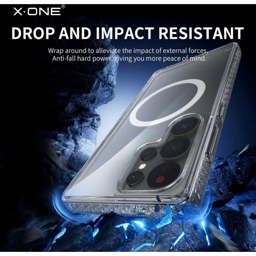 X-ONE Dropguard Magnetic Dėklas Pro (suderinamas su MagSafe) skirtas Samsung Galaxy S25 – 3