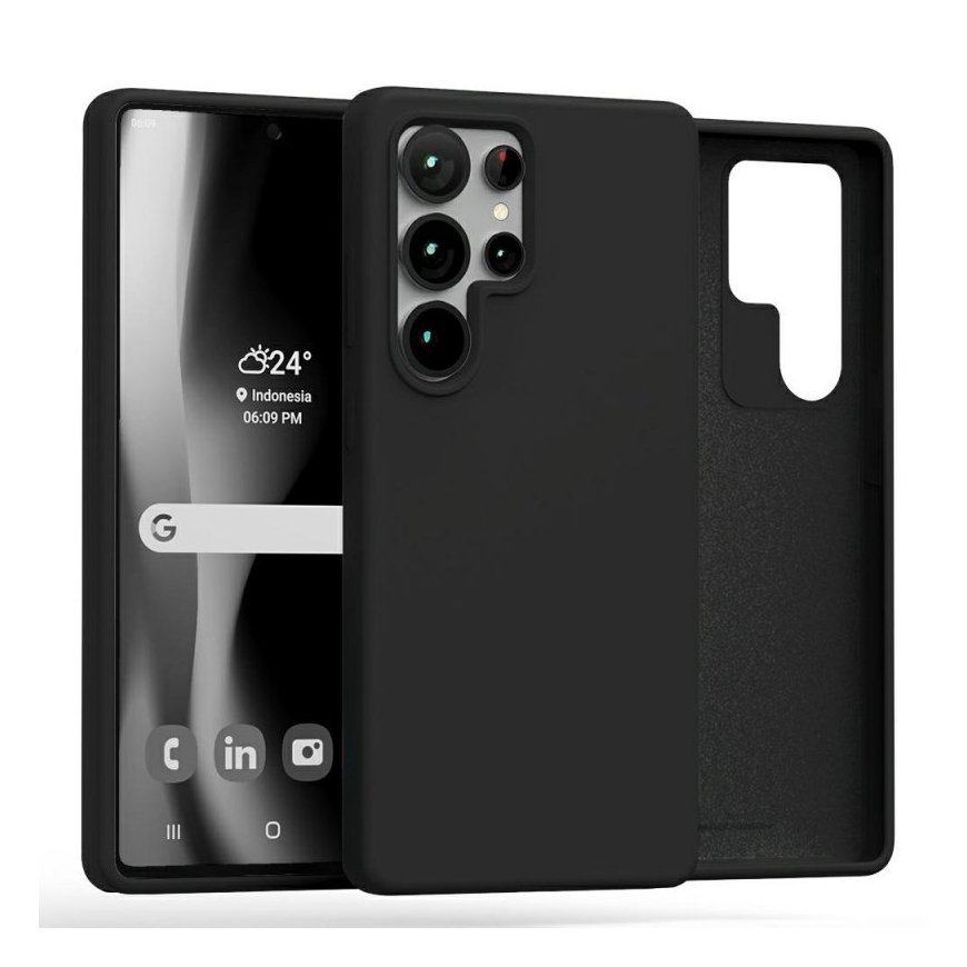 Mercury Silicone Sam S25 Ultra S938 czarny|black – 2