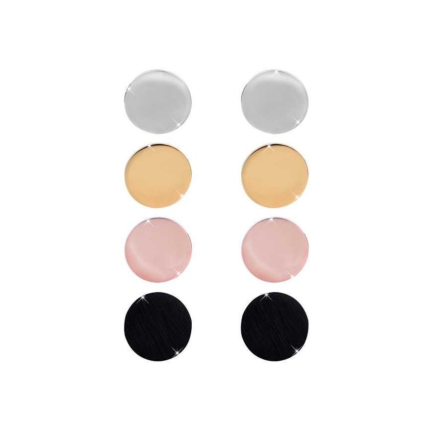 Troli Set of four pearl earrings