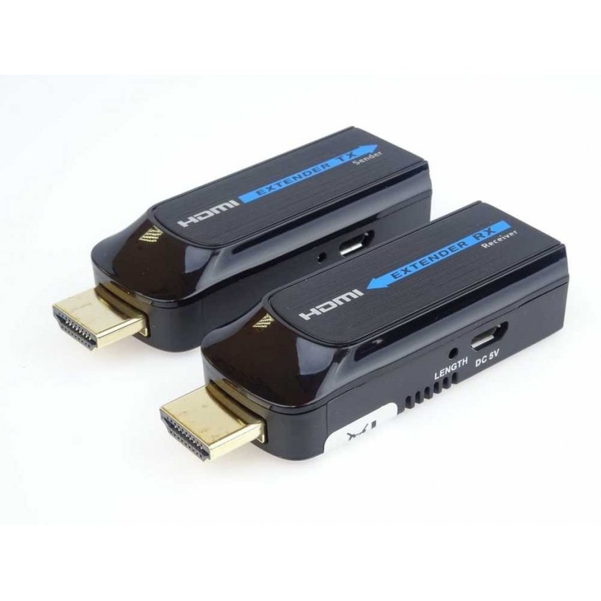 PremiumCord HDMI FULL HD 1080p -jatkojohto 50 metriin yhdellä Cat6-kaapelilla – 4