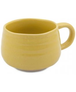 Jamie Oliver Big Love Cozy Cuppa 375 ml yellow ceramic mug