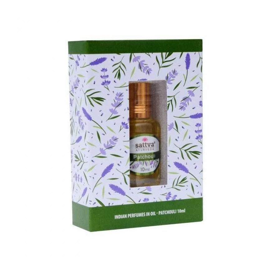 Ayurvedic oil perfume Patchouli, Sattva Ayurveda, 10ml