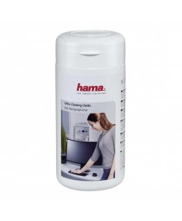 Hama 00113805 cleaning cloth Fleece White 100 pc(s)