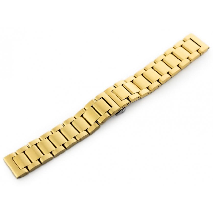 Gold Pacific Model 7 bracelet - gold 22mm – 2