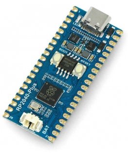 RP2040-Plus - board with RP2040 microcontroller and additional flash memory - Waveshare 20290