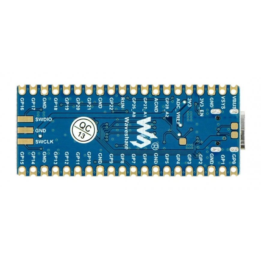 RP2040-Plus - kortti RP2040-mikrokontrollerilla ja lisäflash-muistilla - Waveshare 20290 – 3
