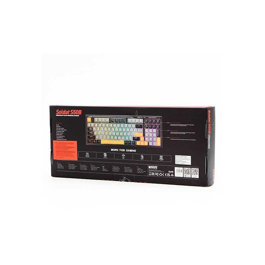 Keyboard Klav. Marvo K638B Soldat S50B – 3