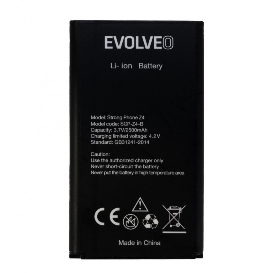 Alkuperäinen EVOLVEO 2500 mAh akku StrongPhone Z4, W4 -puhelimelle