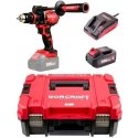 Worcraft Cordless Hammer Drill 20V LI-ION (XCUBE Box) Worcraft Cordless Hammer Drill 20V LI-ION (XCUBE Box)