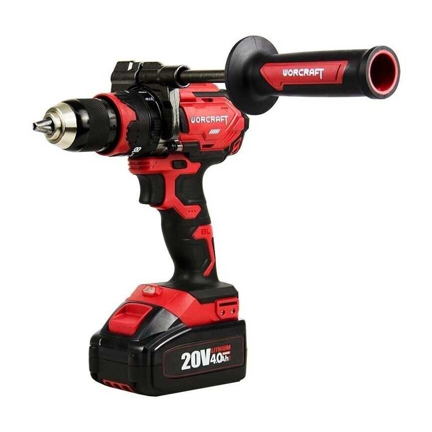 Worcraft Cordless Hammer Drill 20V LI-ION (XCUBE Box) – 3