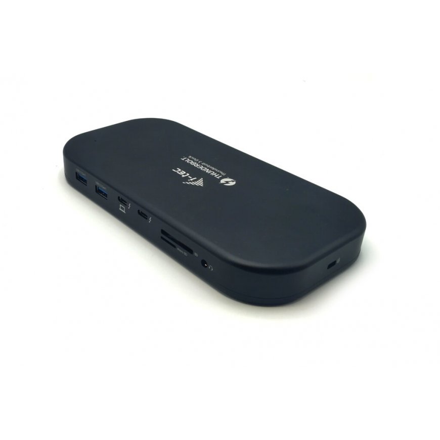 i-tec TB3HDMIDOCKPD knyginių kompiuterių dokas / jungčių replikatorius Vielinis Thunderbolt 3 Juoda – 3