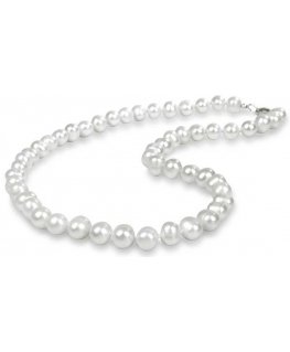 Jwl Luxury Pearls Necklace with real white pearls JL0264