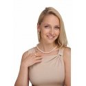 Jwl Luxury Pearls Necklace with real white pearls JL0264 Jwl Luxury Pearls Necklace with real white pearls JL0264