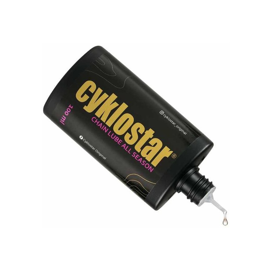 CYKLO STAR Chain lube all season, 100ml dropper – 3