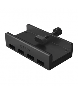 Orico MH4PU Hub Clamp-Mounted 4x USB-A 3.0 - black