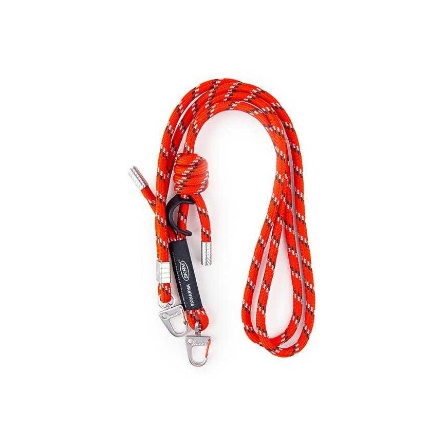 Skinarma Dyno universal lanyard case for phone vermilion – 3