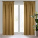Verhot 130x300 Carlo hunajanvärinen, pimentävä, rakennetyyppi, käyttövalmis teipillä, Eurofirany Verhot 130x300 Carlo hunajanvärinen, pimentävä, rakennetyyppi, käyttövalmis teipillä, Eurofirany