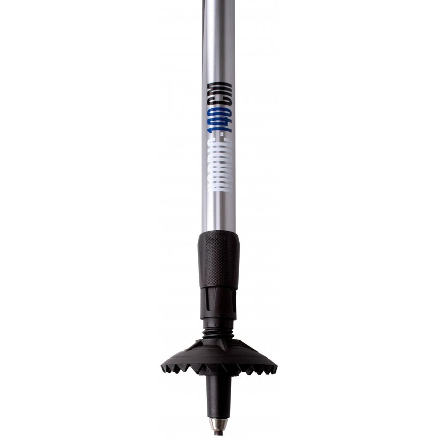Blue Nordic Walking Poles ABBEY NORDIC WALKING 21SR ZZB Silver Grey/Black/Blue – 3