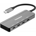 HUB USB PremiumCord PREMIUMCORD Hub USB-C with 4x USB 3.2 Typ-C, 5G SuperSpeed, Aluminum