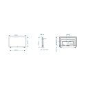 Philips 43HFL4014/12 vastaanoton televisio 109,2 cm (43") Full HD 250 cd/m² musta 16 W