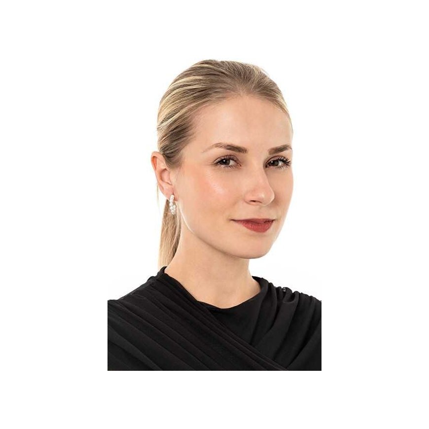 Troli Teräksiset korvakorut helmillä VAAJDE201396G – 2