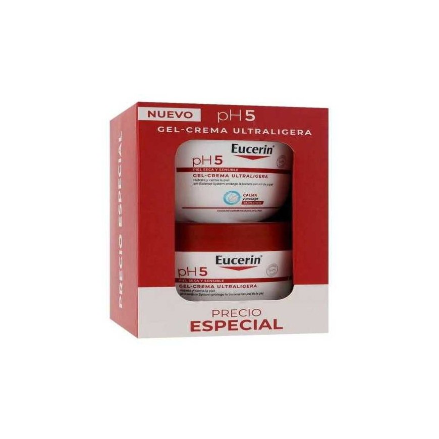 Eucerin PH5 ultralight gel-cream pack 2 x 350 ml