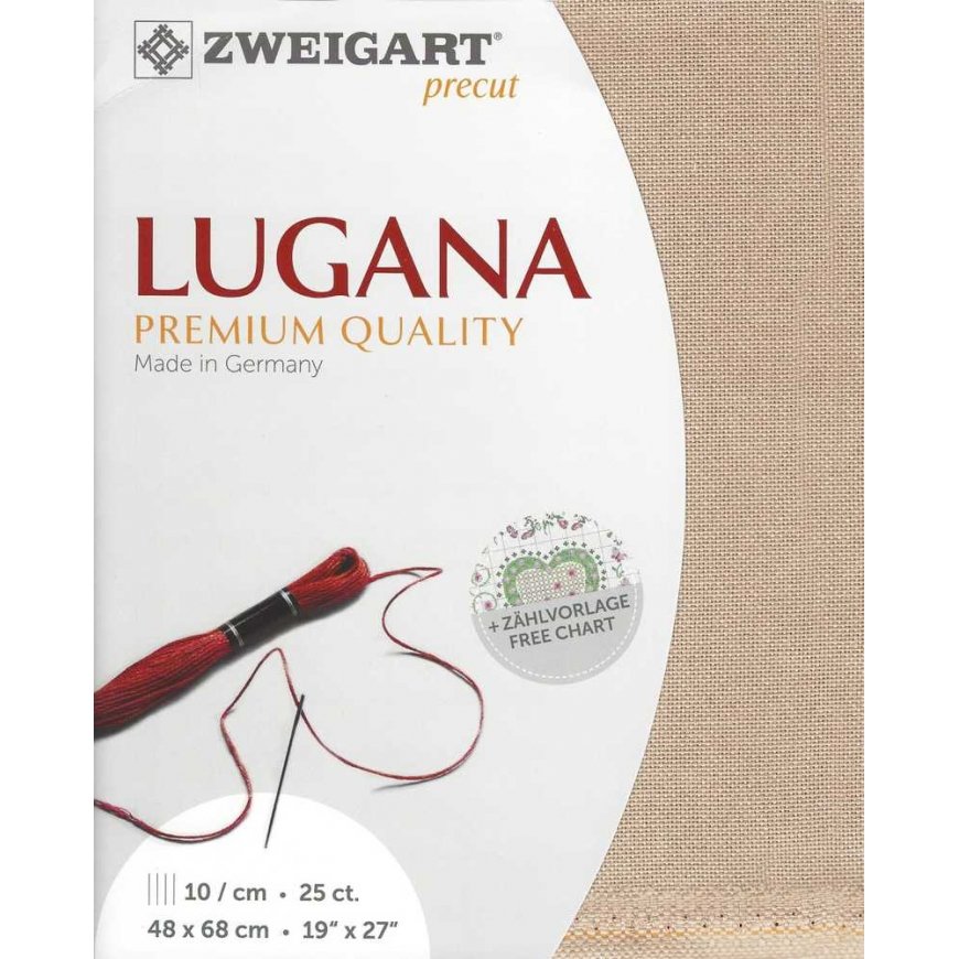 Zweigart Sawitzki Pre-cut Lugana 48x68 cm 383530214868 – 2