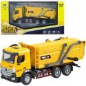 Garbage truck HUINA Yellow 1:50 Garbage truck HUINA Yellow 1:50