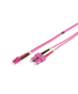 Digitus DK-2532-10-4 InfiniBand/fibre optic cable 10 m LC SC I-VH Фиолетовый