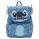 Loungefly Stitch reppu Arkireppu Sininen Plyysikangas, Polyuretaani Loungefly Stitch reppu Arkireppu Sininen Plyysikangas, Polyuretaani
