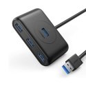 Ugreen 20290 interface hub USB 3.2 Gen 1 (3.1 Gen 1) Type-A 5000 Mbit/s Black Ugreen 20290 interface hub USB 3.2 Gen 1 (3.1 Gen 1) Type-A 5000 Mbit/s Black